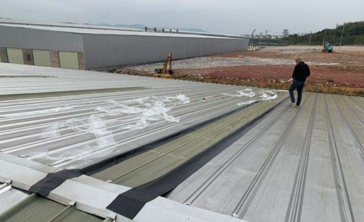 香洲厂房屋面防水维修案例